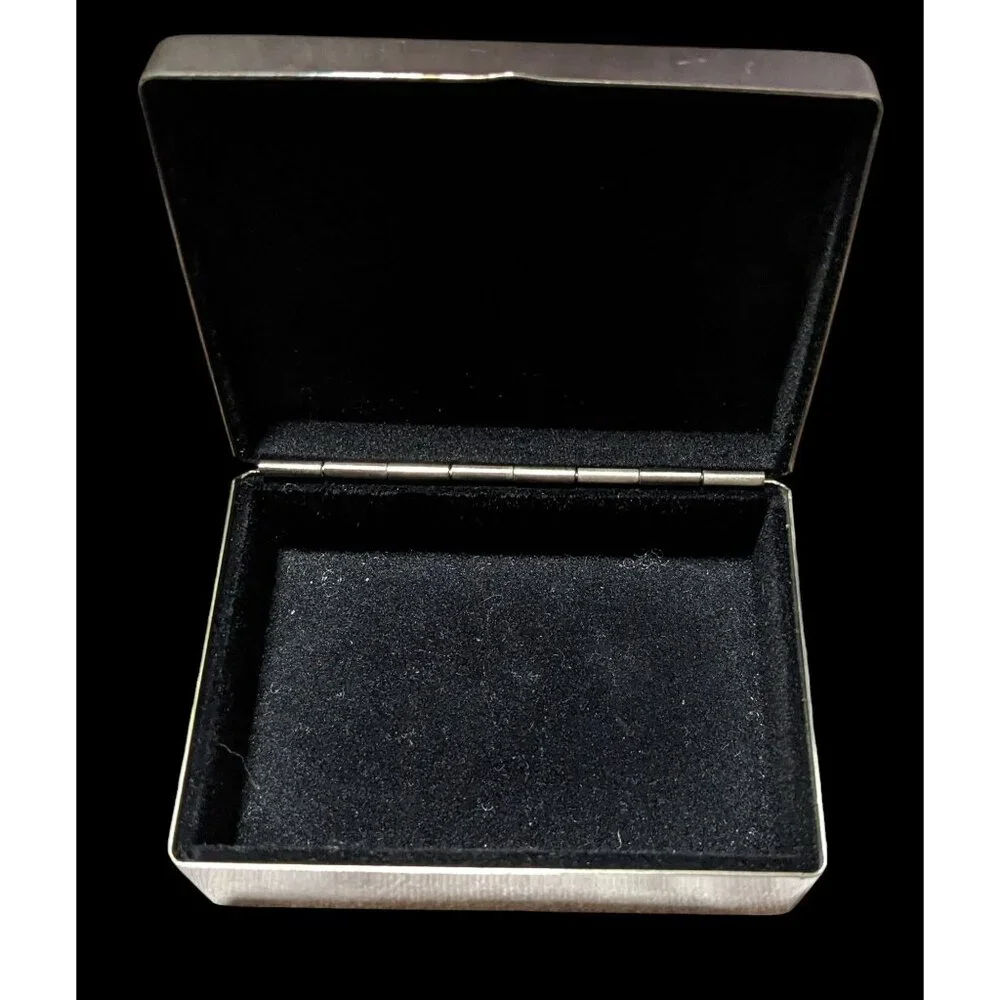 Things Remembered Silver Engraved Trinket Box